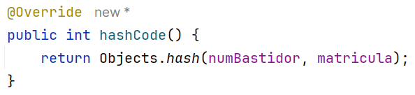 hashCode