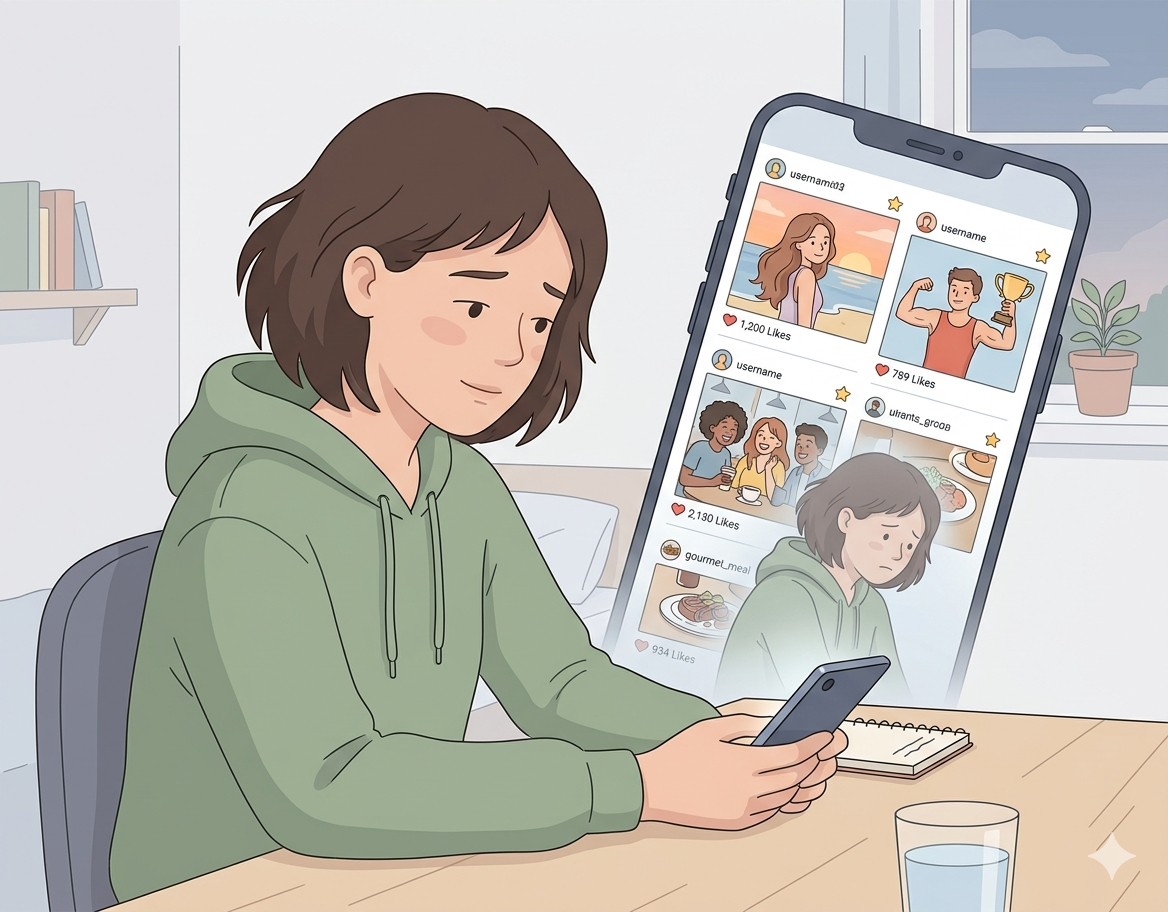 Les xarxes socials i l'autoconcepte adolescent
